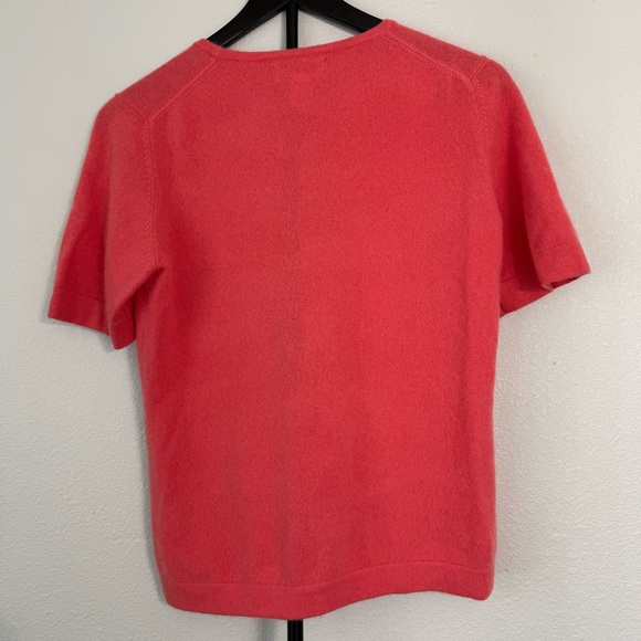 Bloomingdale's Sutton Studio Women’s 100% Cashmere Sweater Top Size M - Picture 4 of 8